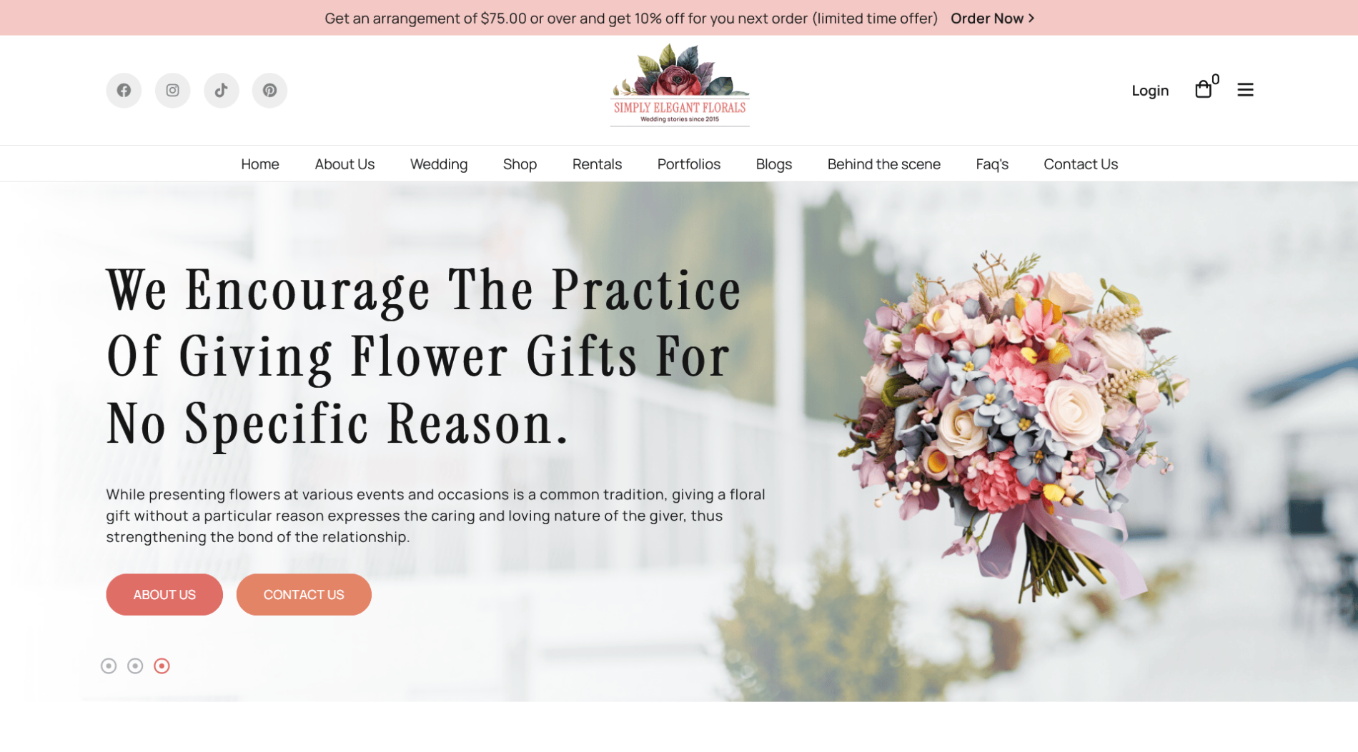 Simply Elegant Florals